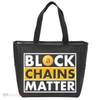 Funny Block Chains Matter Meme Tote Bag thumb 0