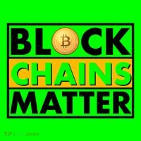 Funny Block Chains Matter Meme Button thumb 1