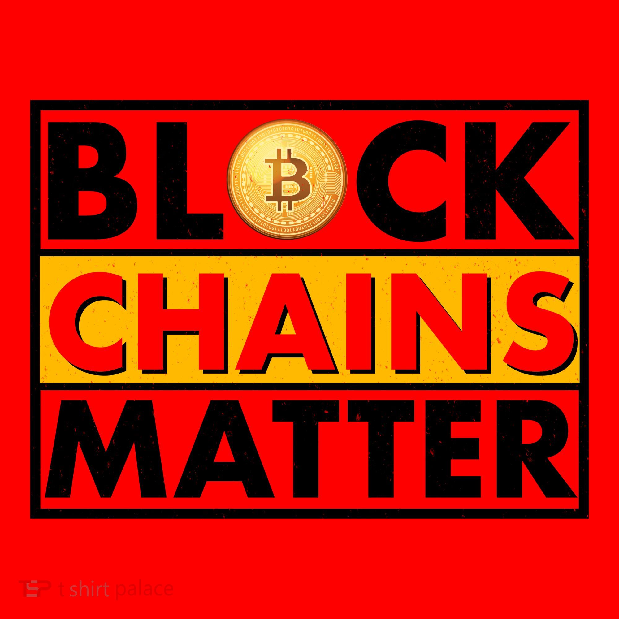Funny Block Chains Matter Meme Santa Hat