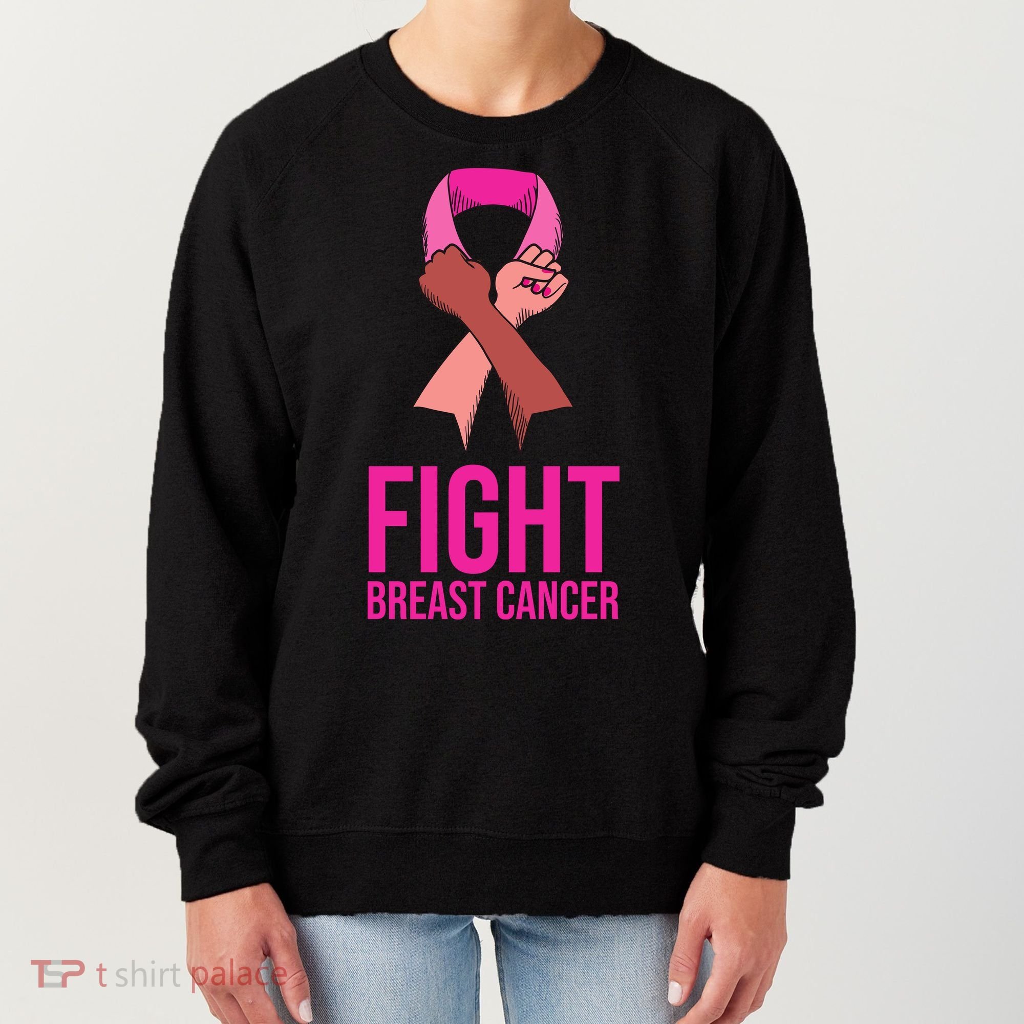 Fight Breast Cancer Together Women's Sweatshirt