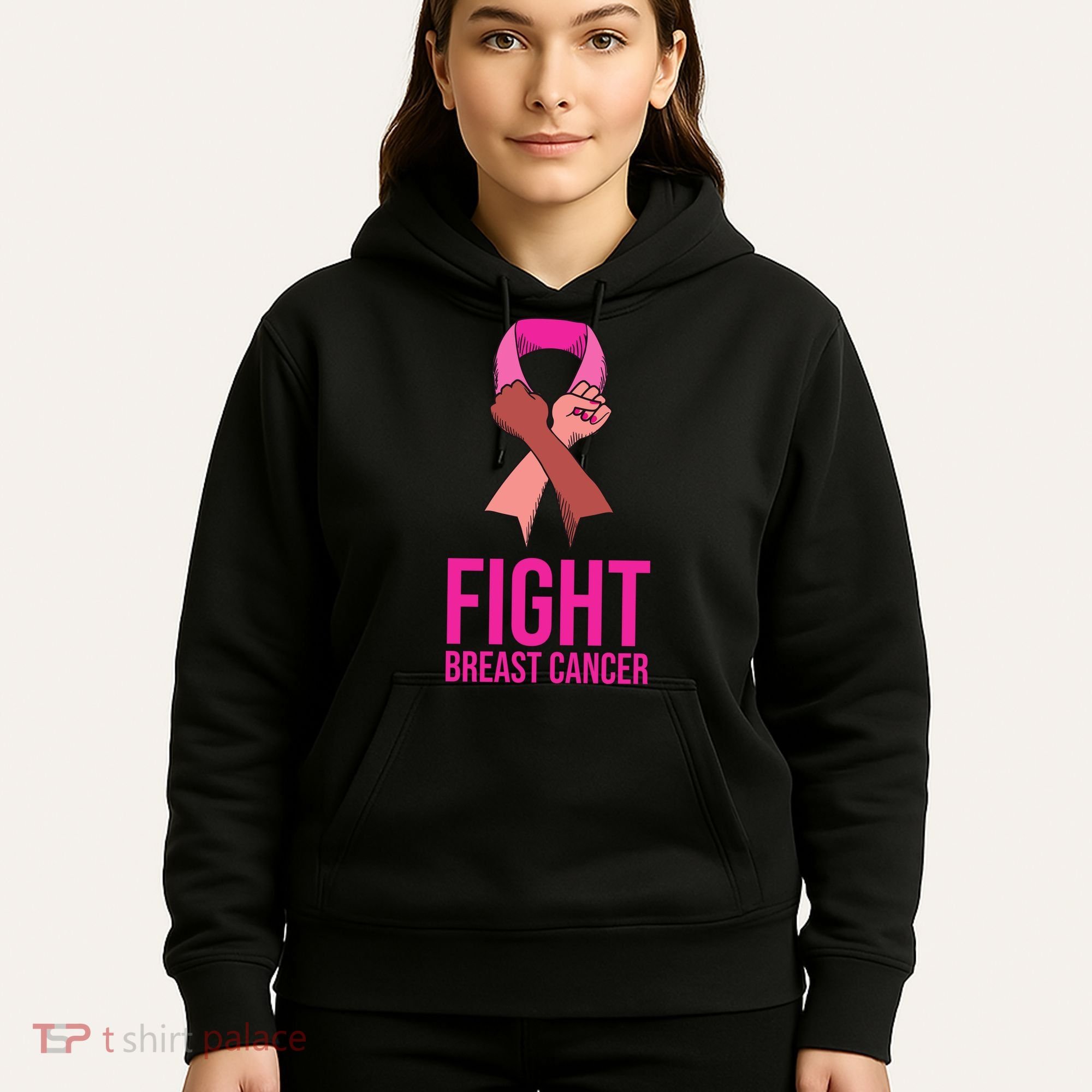 Fight Breast Cancer Together Hoodie
