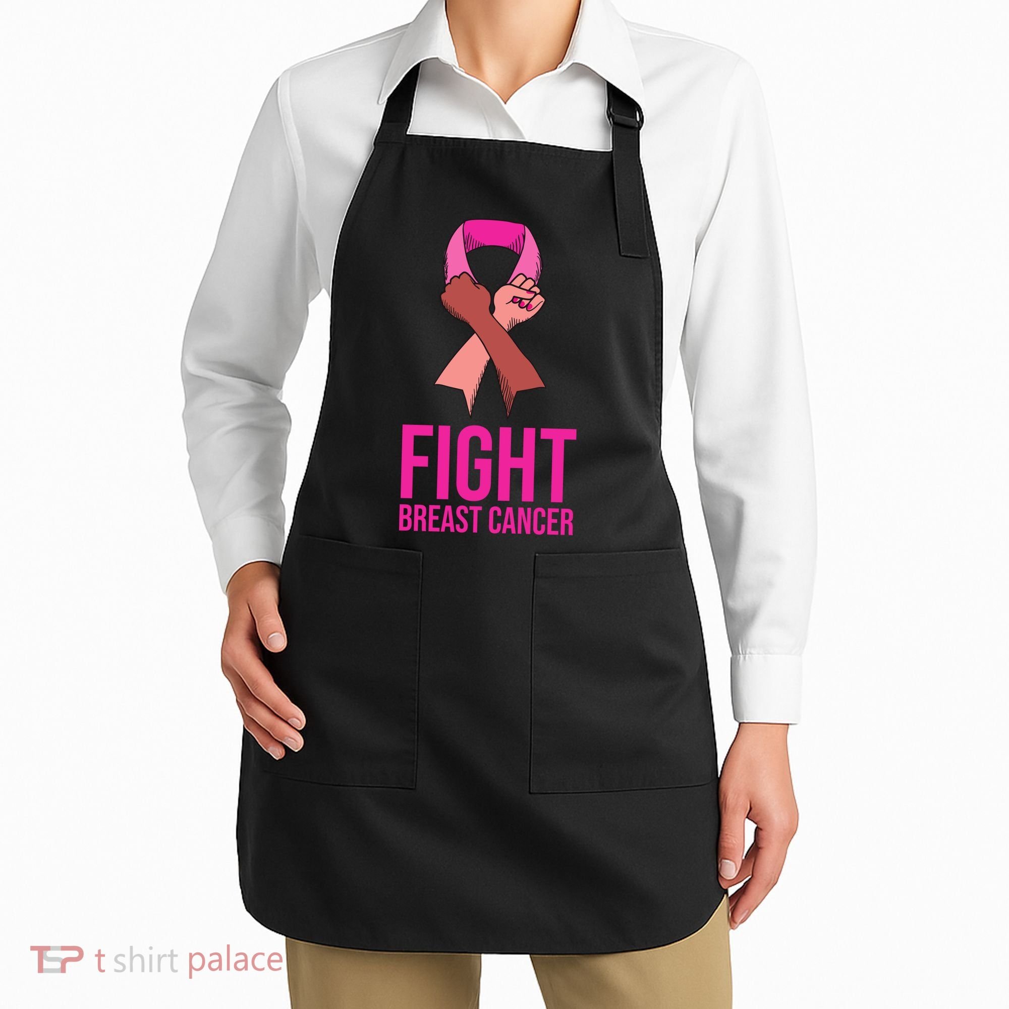 Fight Breast Cancer Together Apron