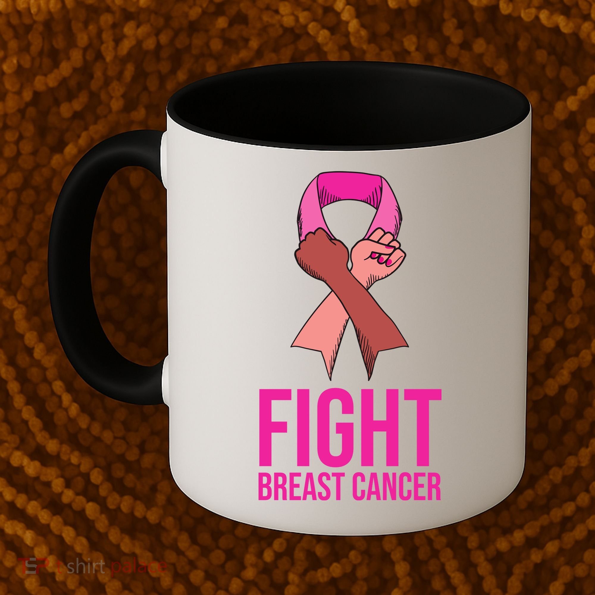 Fight Breast Cancer Together Coffee Mug