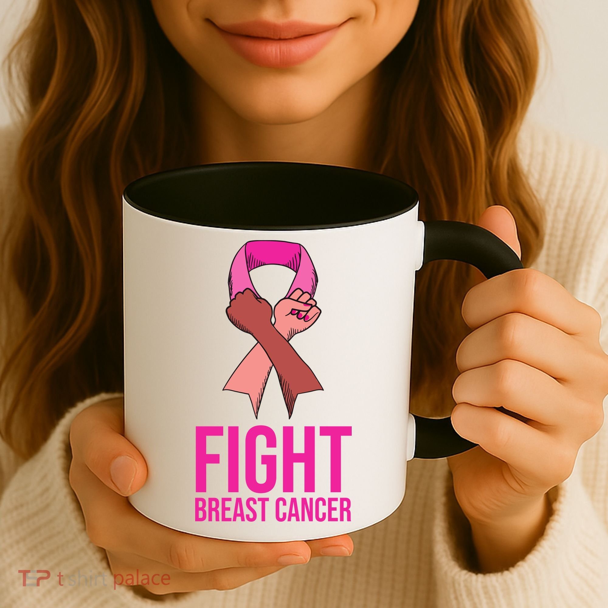 Fight Breast Cancer Together Coffee Mug