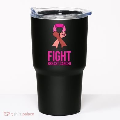 Fight Breast Cancer Together Tumbler