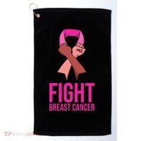 Fight Breast Cancer Together Golf Towel thumb 0