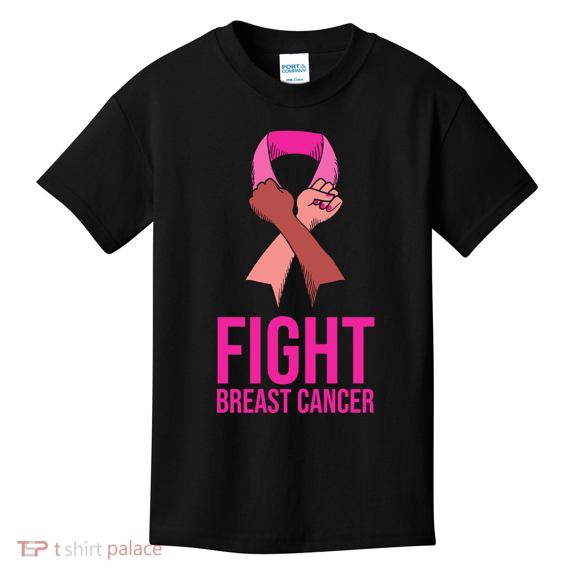 Fight Breast Cancer Together Kids T-Shirt
