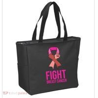 Fight Breast Cancer Together Tote Bag thumb 2