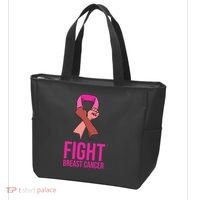 Fight Breast Cancer Together Tote Bag thumb 3