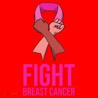 Fight Breast Cancer Together Santa Hat thumb 1