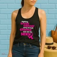Fighting Breast Cancer Going Through Chemo & Still This Sexy Women's Tank Top thumb 2