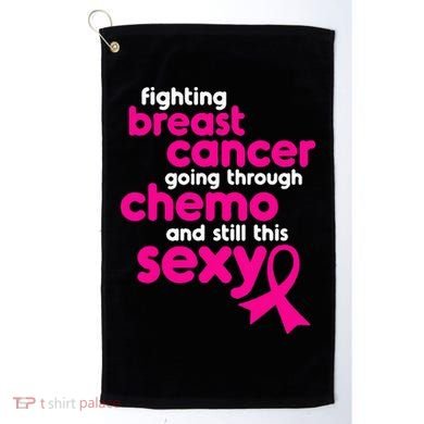 Fighting Breast Cancer Going Through Chemo & Still This Sexy Golf Towel