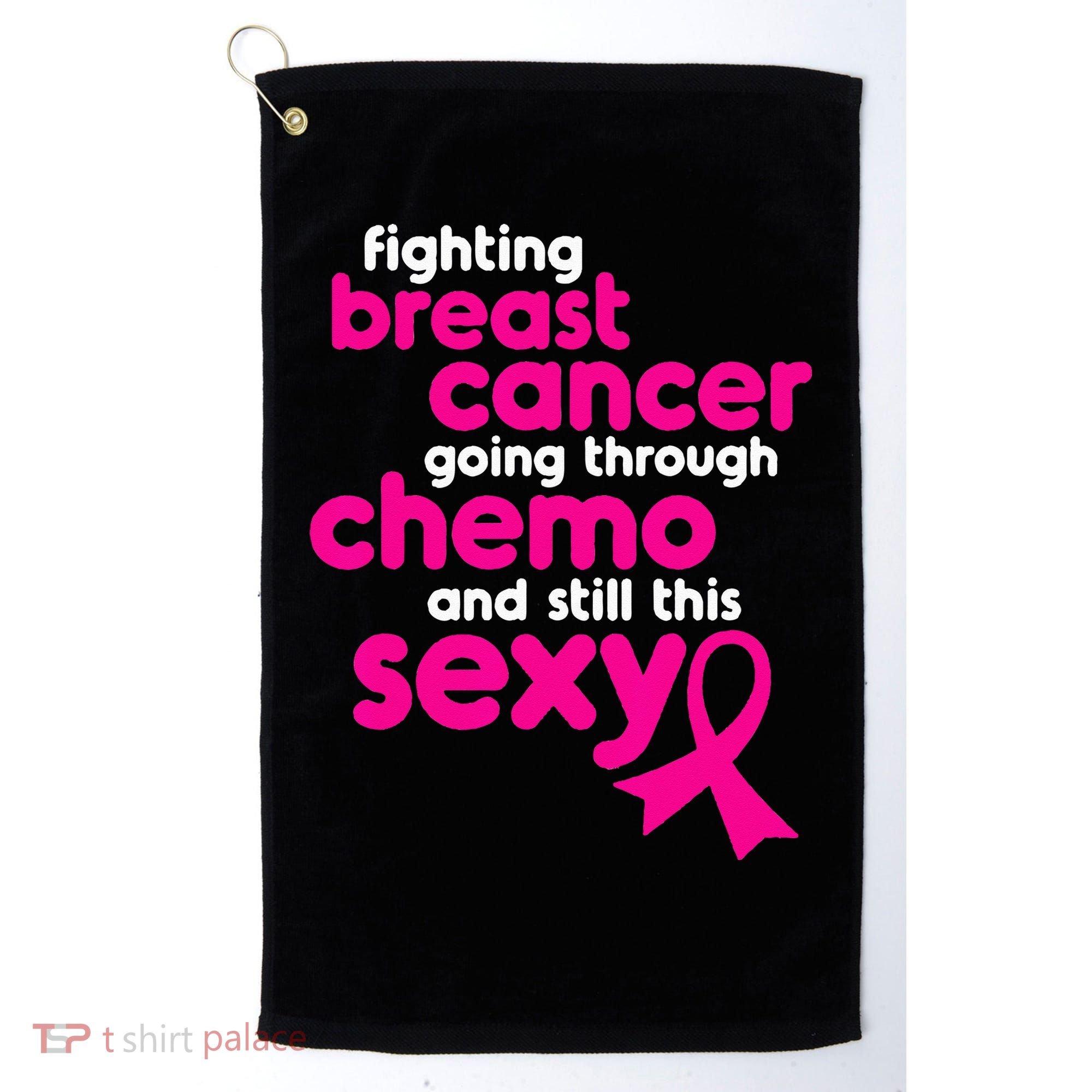 Fighting Breast Cancer Going Through Chemo & Still This Sexy Golf Towel