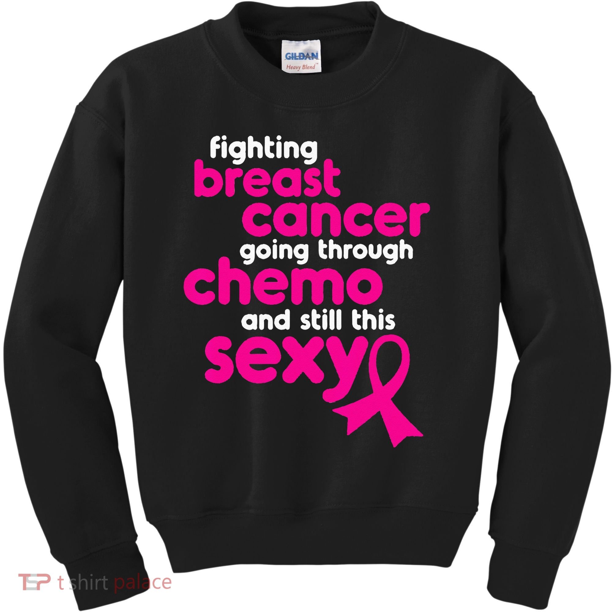 Fighting Breast Cancer Going Through Chemo & Still This Sexy Kids Sweatshirt