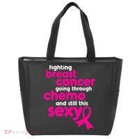 Fighting Breast Cancer Going Through Chemo & Still This Sexy Tote Bag thumb 0