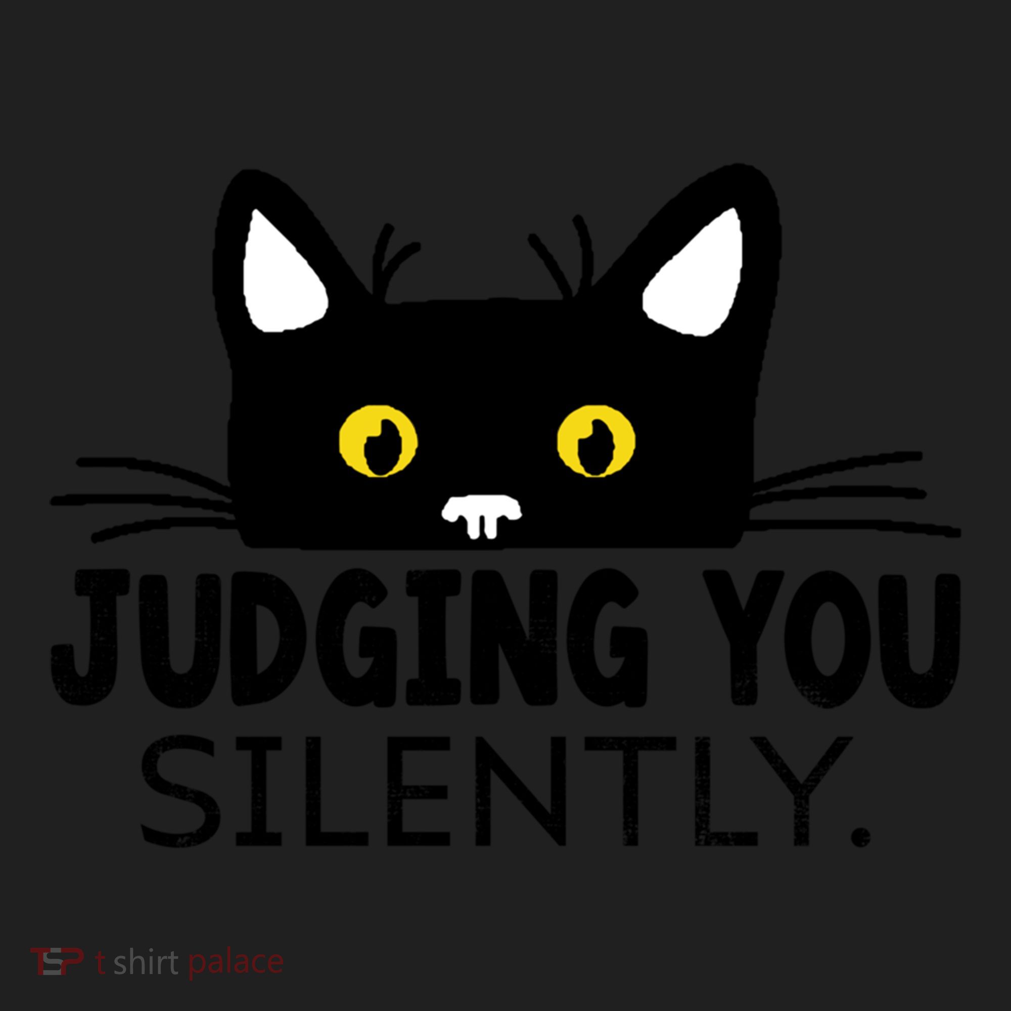 Funny Black Cat Judging You Silently Sarcastic Saying Cool Gift Beanie