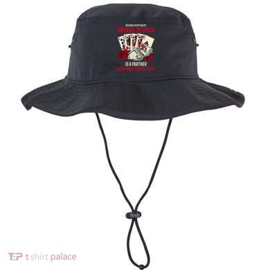 Funny Bridge Card Game Rose Behind Every Great Bridge Player Bucket Hat