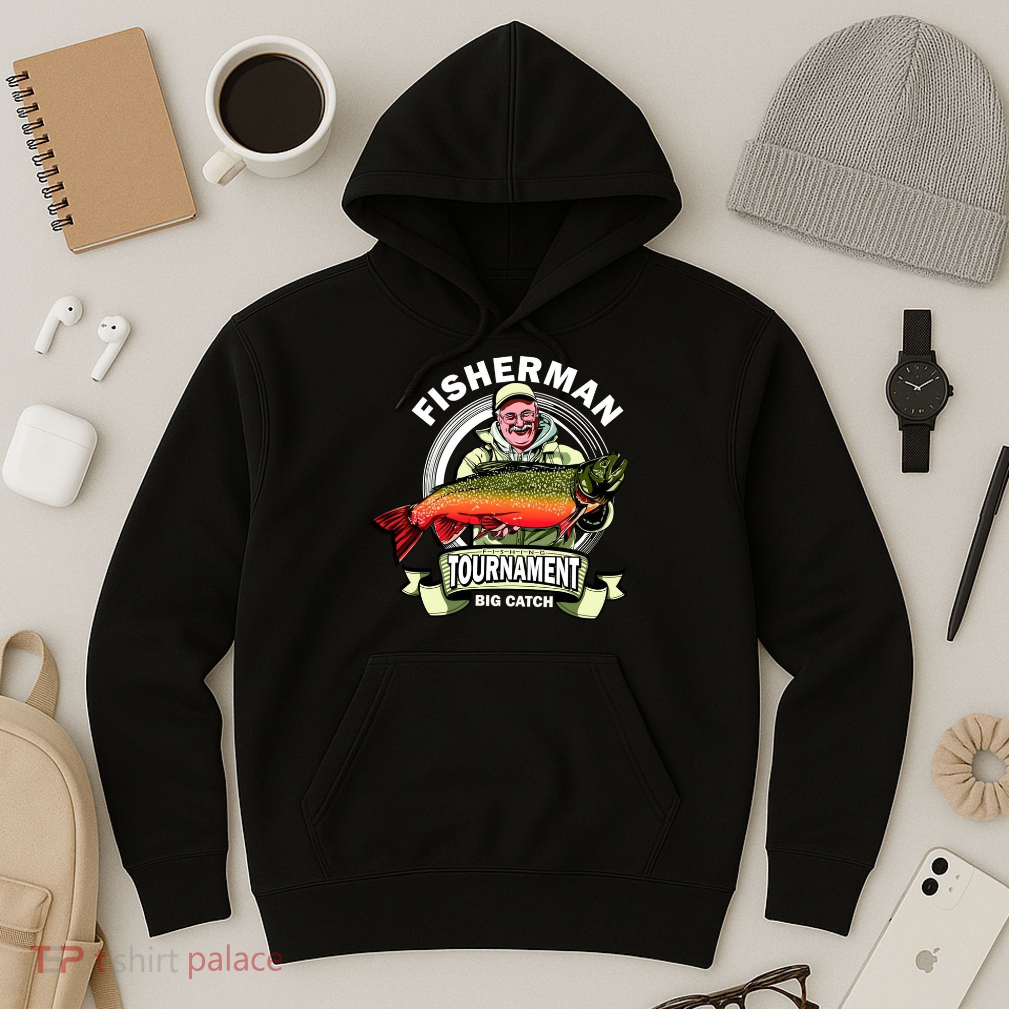 Fisherman Big Catch Tournament Hoodie