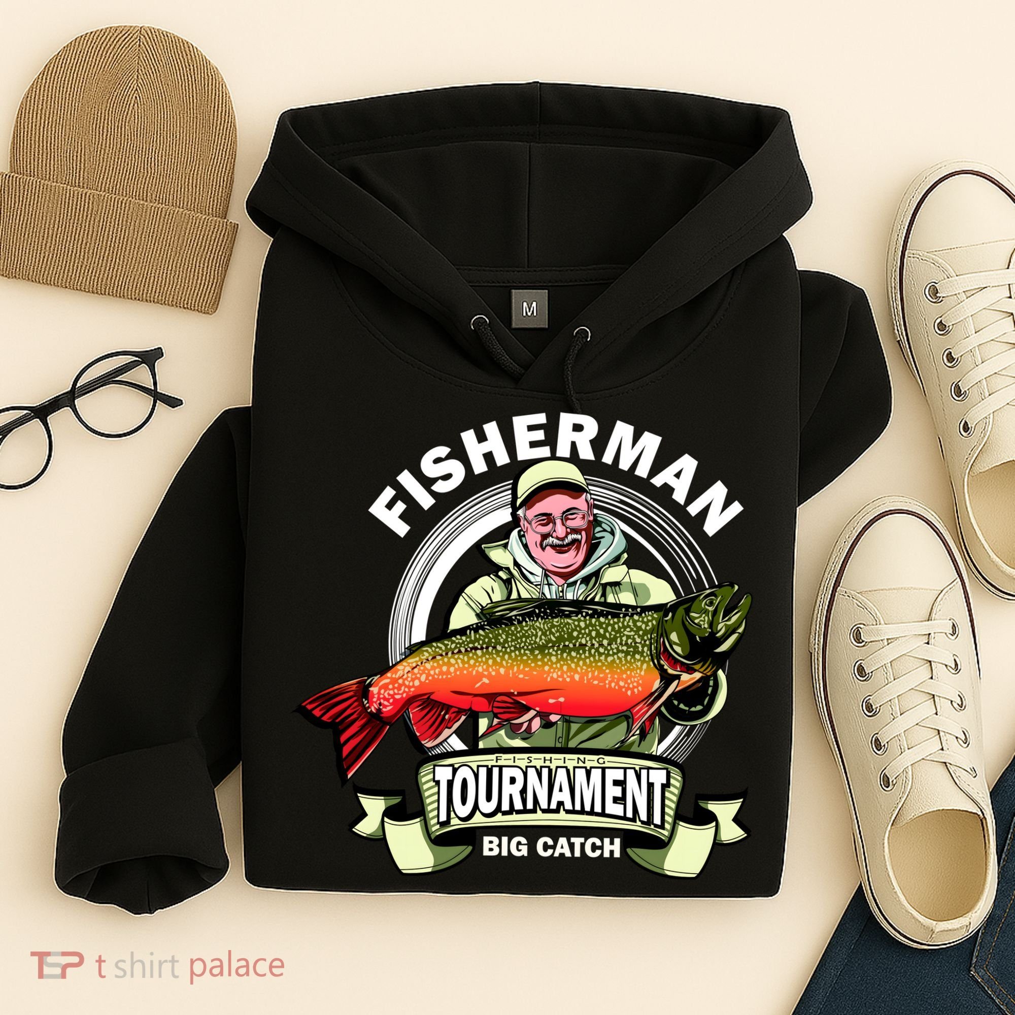 Fisherman Big Catch Tournament Hoodie
