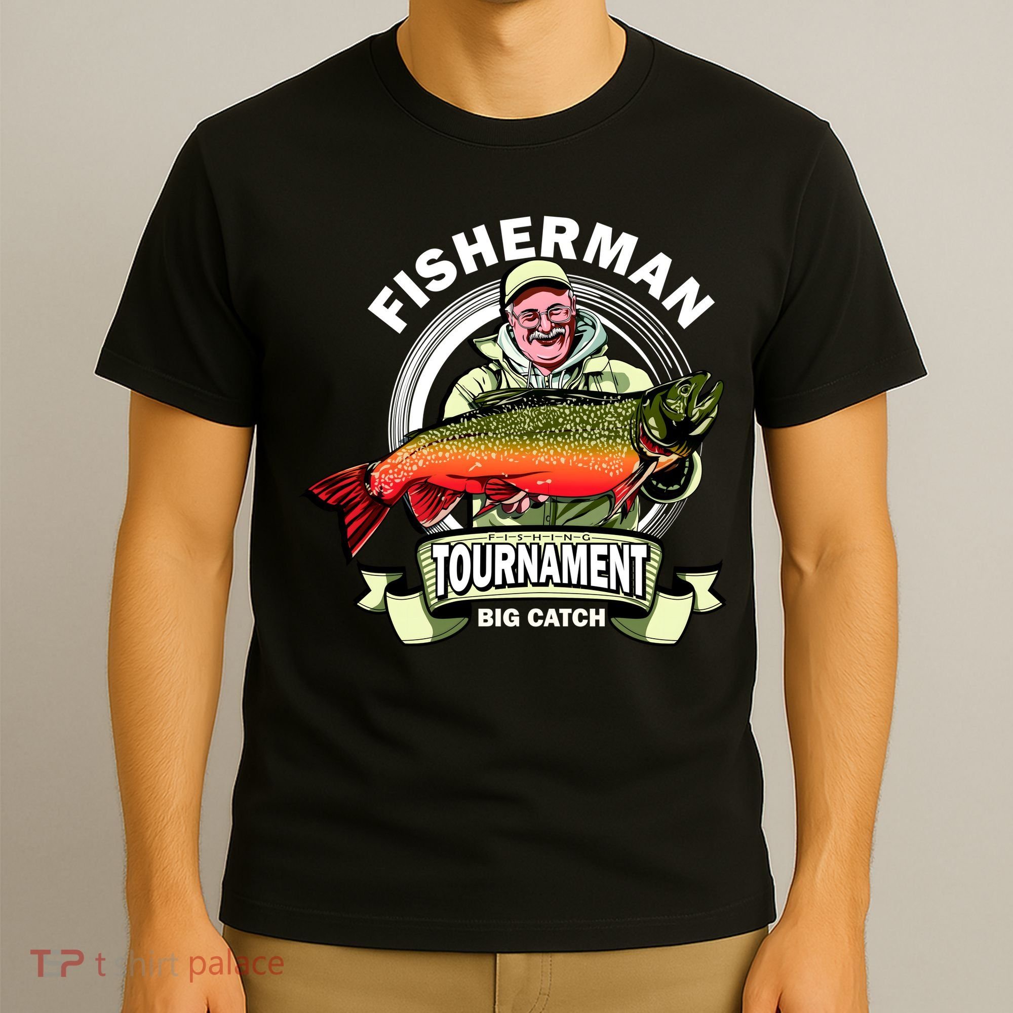 Fisherman Big Catch Tournament T-Shirt