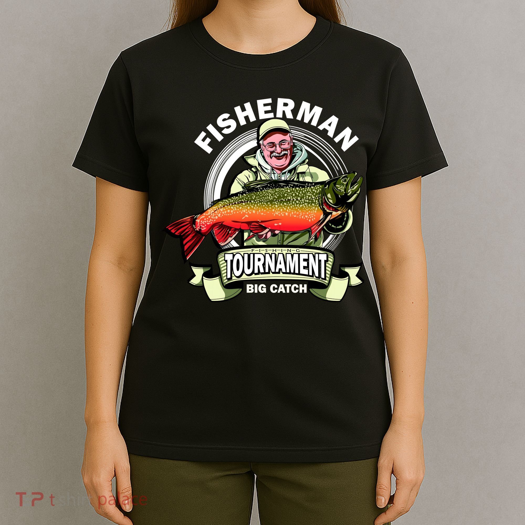 Fisherman Big Catch Tournament T-Shirt