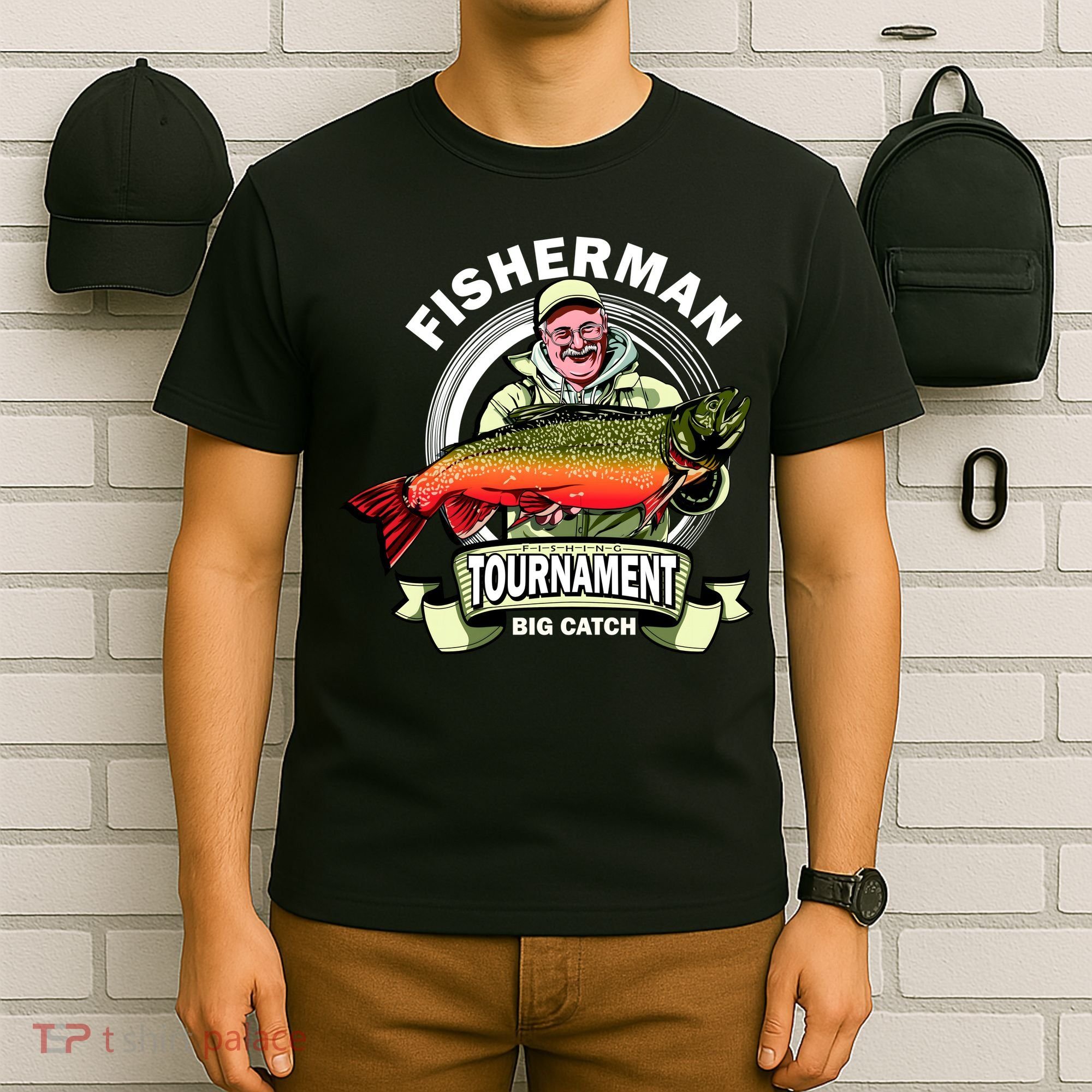 Fisherman Big Catch Tournament T-Shirt