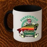 Fisherman Big Catch Tournament Coffee Mug thumb 2