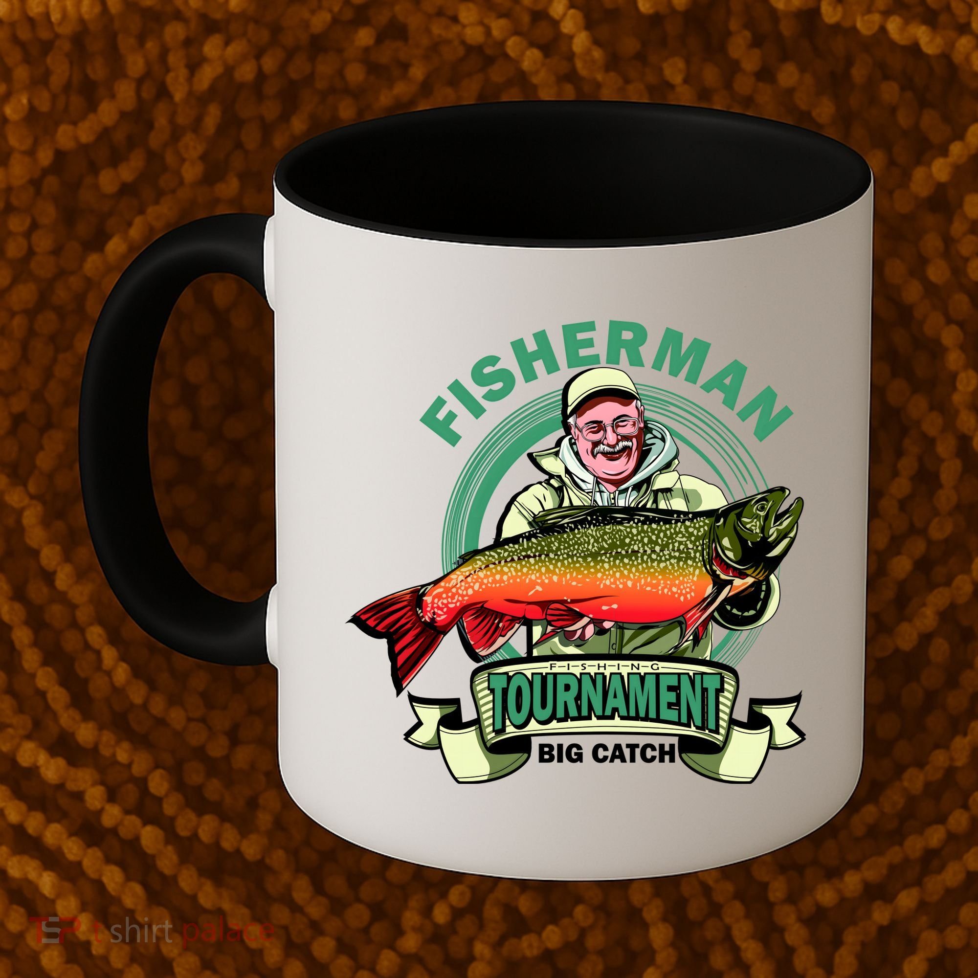 Fisherman Big Catch Tournament Coffee Mug