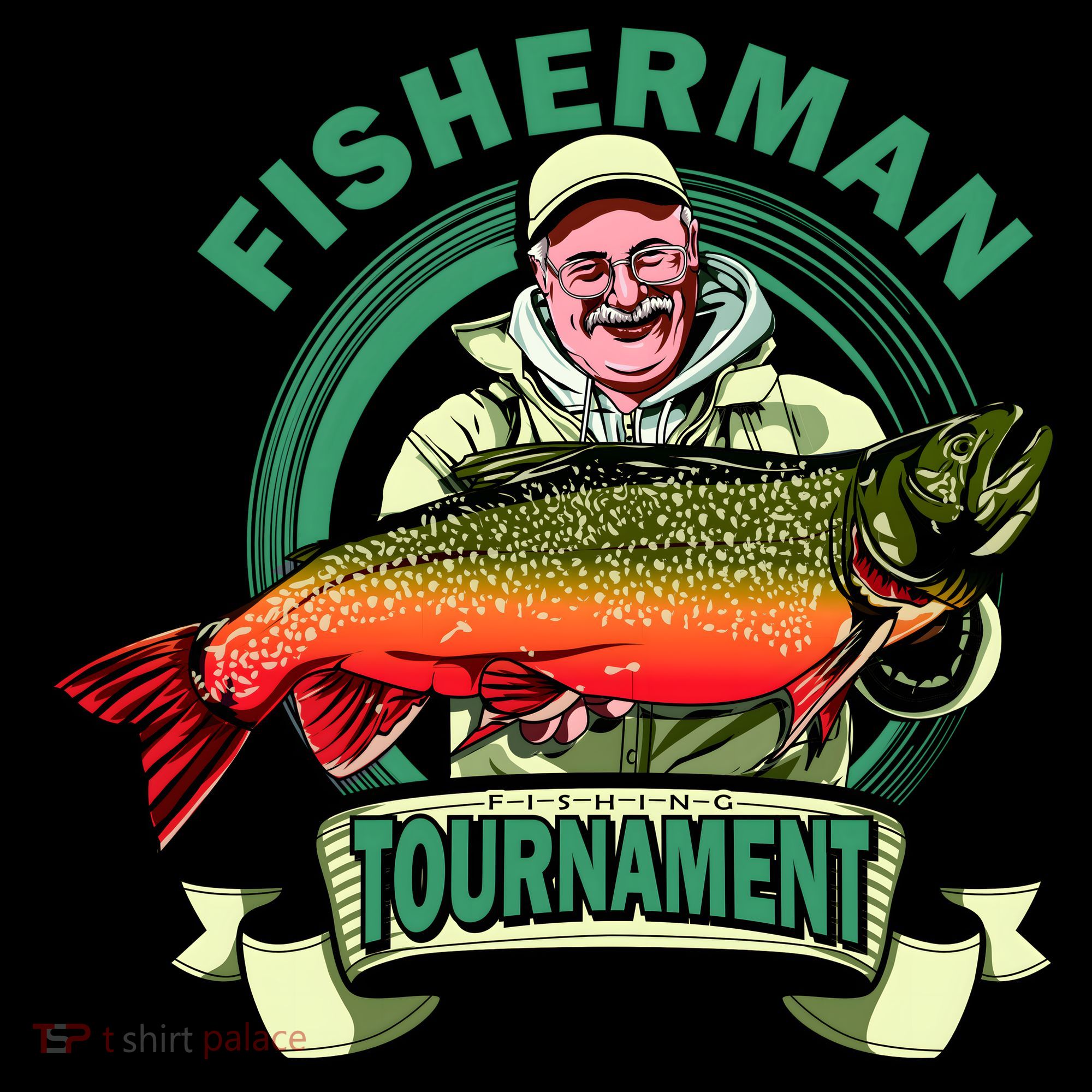 Fisherman Big Catch Tournament Coffee Mug