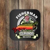 Fisherman Big Catch Tournament Coaster thumb 0