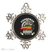 Fisherman Big Catch Tournament Ornament thumb 0