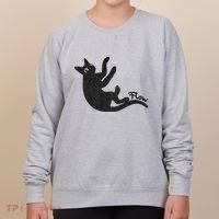 Flow Black Cat Women's Sweatshirt thumb 0