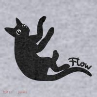 Flow Black Cat Women's Sweatshirt thumb 2