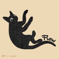 Flow Black Cat Tote Bag thumb 4