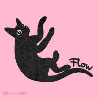 Flow Black Cat Coaster thumb 2