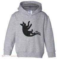 Flow Black Cat Toddler Hoodie thumb 0