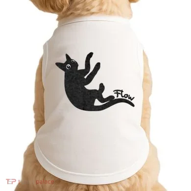 Flow Black Cat Doggie Tank
