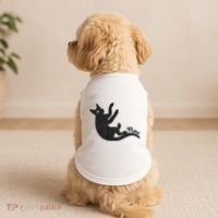 Flow Black Cat Doggie Tank thumb 2
