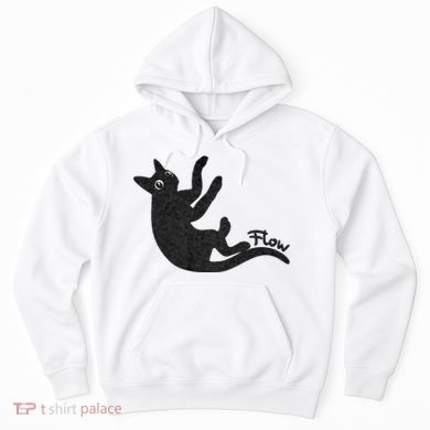 Flow Black Cat Hoodie