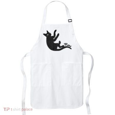 Flow Black Cat Apron