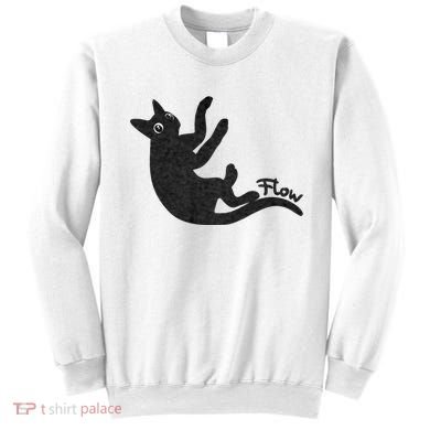 Flow Black Cat Sweatshirt
