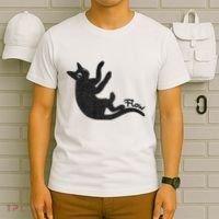 Flow Black Cat T-Shirt thumb 6