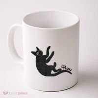 Flow Black Cat Coffee Mug thumb 0