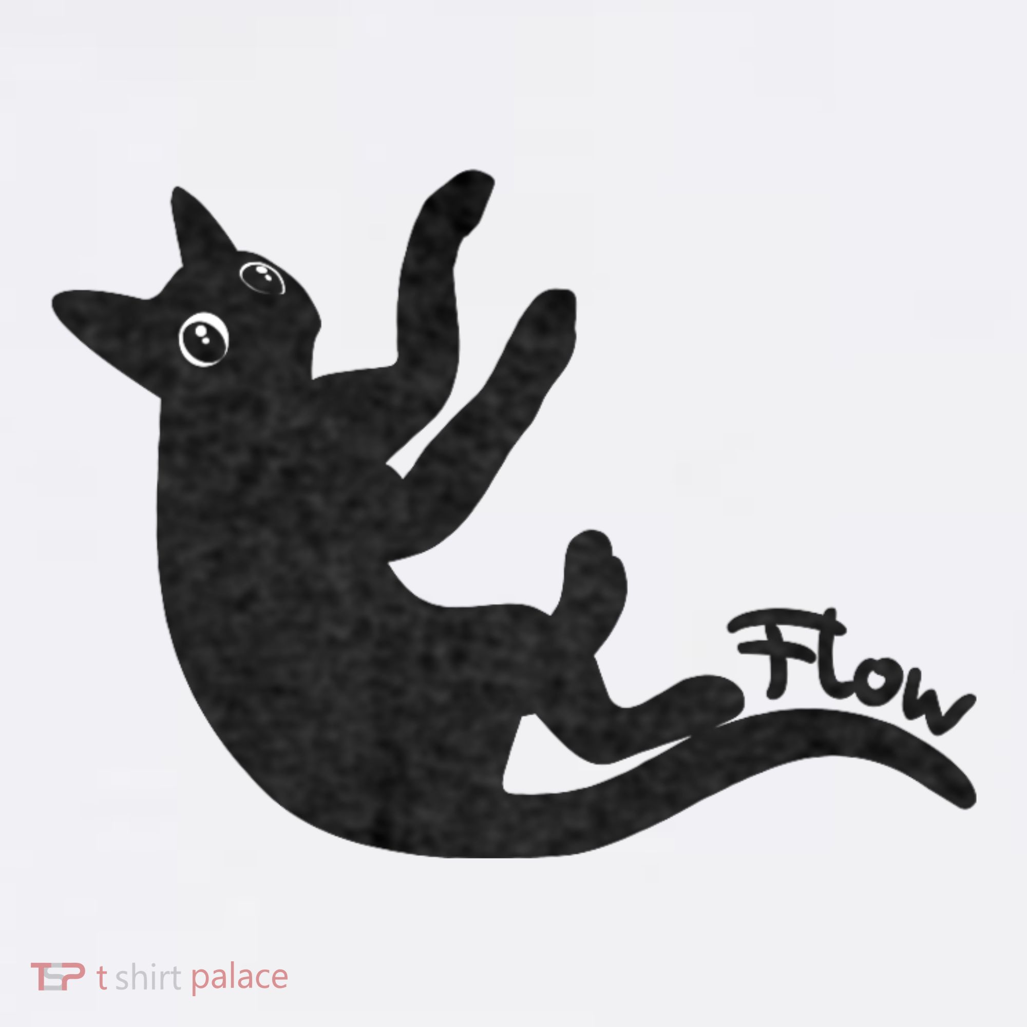 Flow Black Cat Pajama Set