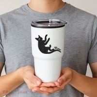 Flow Black Cat Tumbler thumb 2