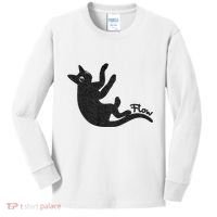 Flow Black Cat Kids Long Sleeve Shirt thumb 0