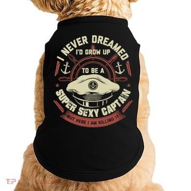 Funny Boat Captain Boating Funny Boat Lover Doggie Tank
