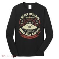 Funny Boat Captain Boating Funny Boat Lover Long Sleeve Shirt thumb 0