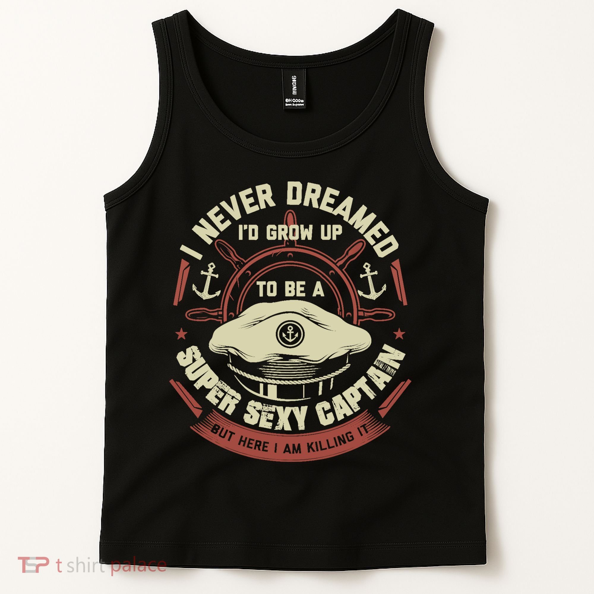 Funny Boat Captain Boating Funny Boat Lover Tank Top