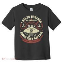 Funny Boat Captain Boating Funny Boat Lover Toddler T-Shirt thumb 0